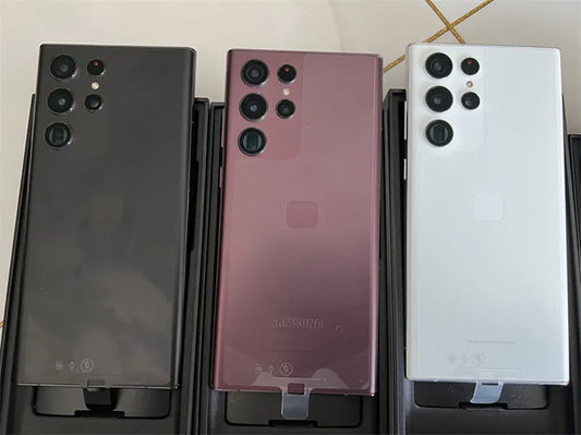 Samsung Galaxy S22 Ultra 5G S908U1 6.8" OLED 8/12GB RAM 128/256/512GB/1TB ROM Snapdragon NFC S22U eSIM Original Unlocked Phone
